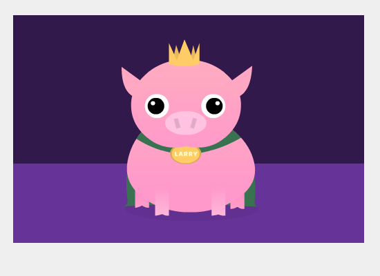 Larry the pig